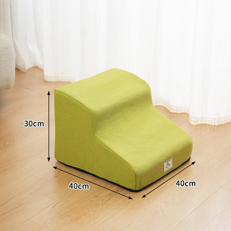 Detachable and washable small anti-slip climbing ladder for pets