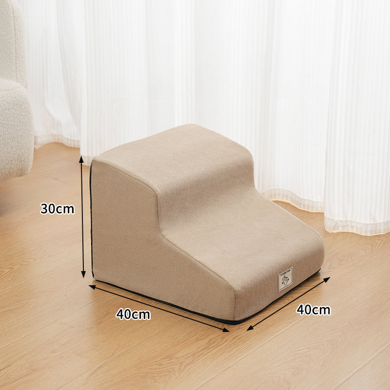 Detachable and washable small anti-slip climbing ladder for pets