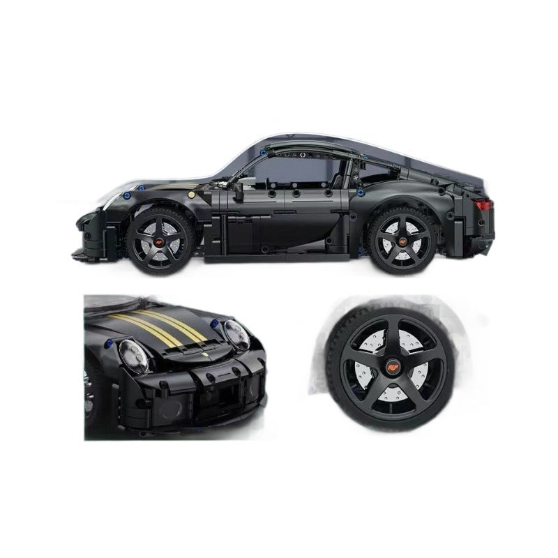 Porsche 911 Double Eagle Cada Building Block Mechanical Set 63006Gt Sports Car Assembly Model Toy Car