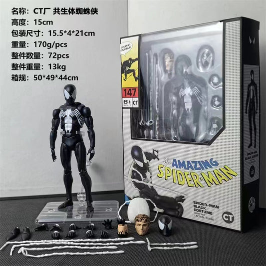 Ct Factory Symbiote Spider-Man  Movable Figure Toy
