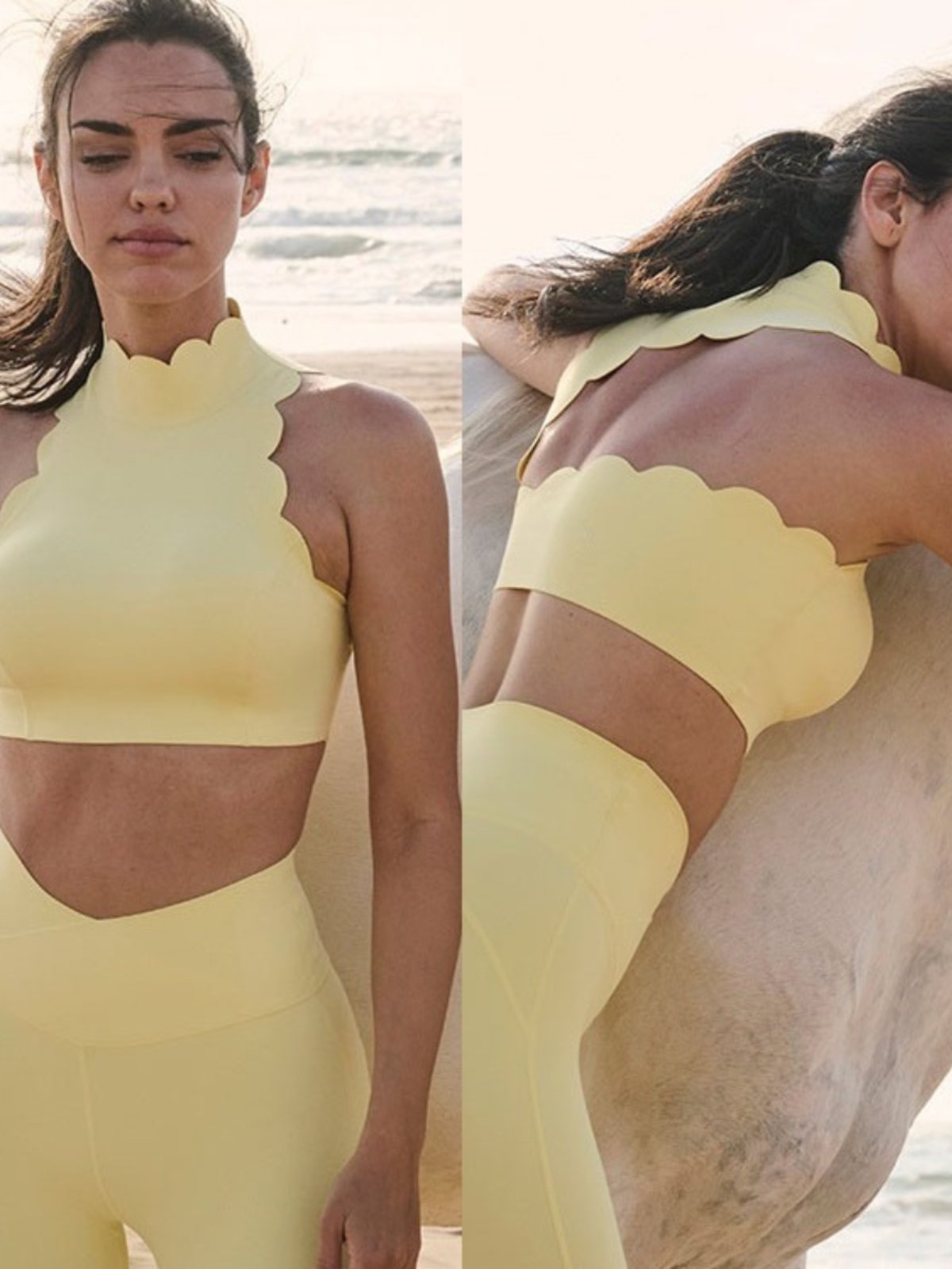 Yoga comfortable bra set for hot girls